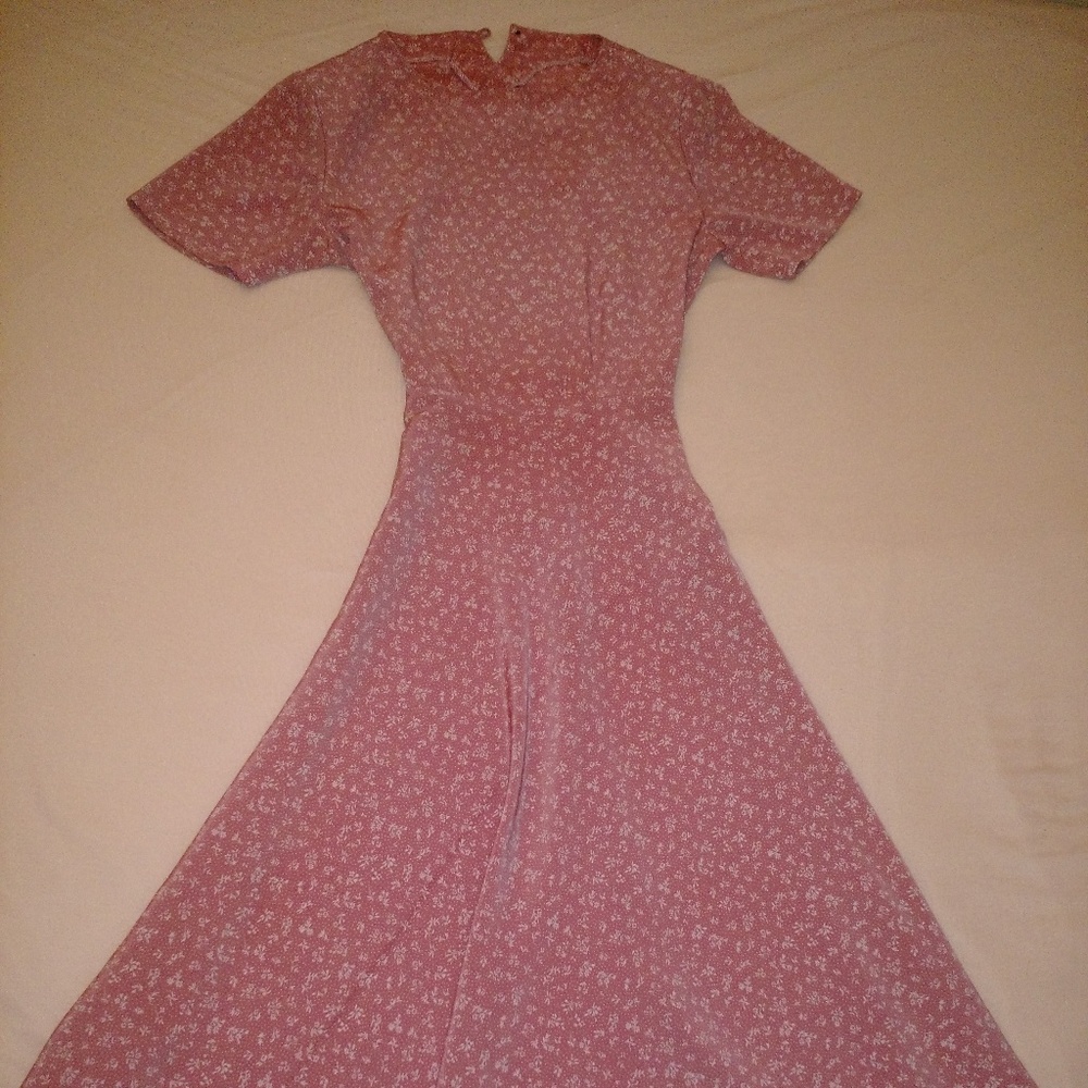 One-of-A-kind Handmade Stunning Pink Dress Size 2P